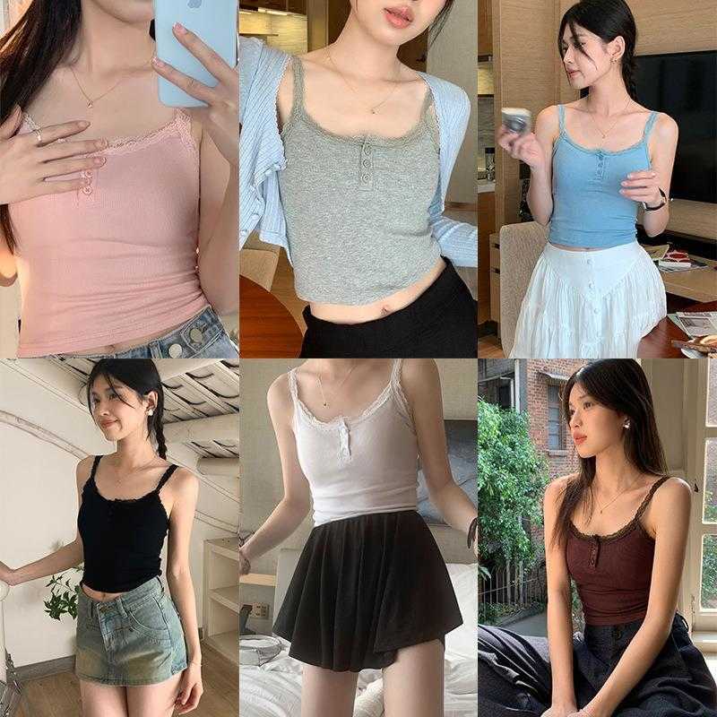 Pure Desire Tee Style Outer Wear Lace Stitching Vest Womens Spring And Summer Girl, Coffee
Pure Desire Tee Style Outer Wear Lace Stitching Vest Womens Spring And Summer Girl, Coffee