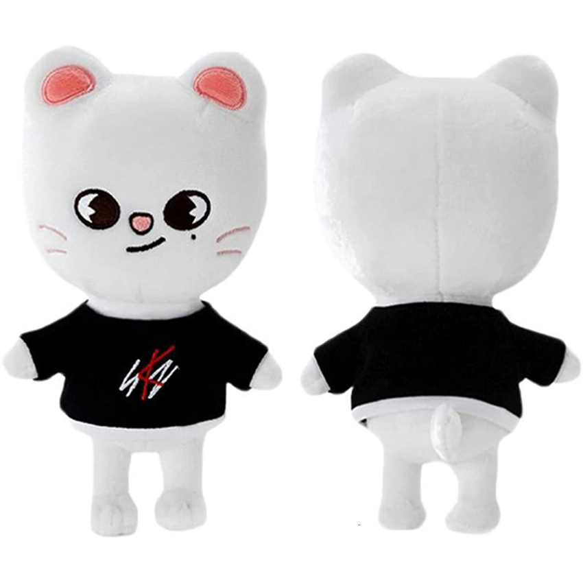 Plush Dolls Skzoo Plush Toys 20cm Stray Kids Plush Wolf Chan Cartoon Stuffed Animal Plushies Doll Kawaii Companion for Kids Adults Fans Gift 230413