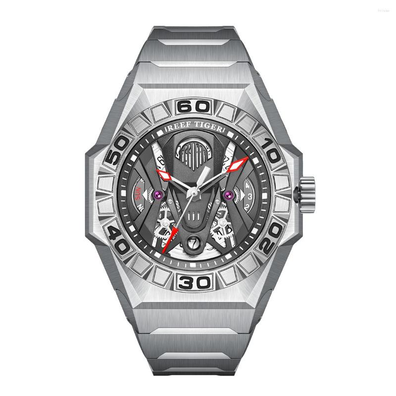 Wristwatches Reef Tiger/RT Top Brand Men Sport Automatic Mechanical Skeleton Waterproof Watch For Bracelet Relogio Masculino RGA6912, Rga6912-ybby
Wristwatches Reef Tiger/RT Top Brand Men Sport Automatic Mechanical Skeleton Waterproof Watch For Bracelet Relogio Masculino RGA6912, Rga6912-ybby