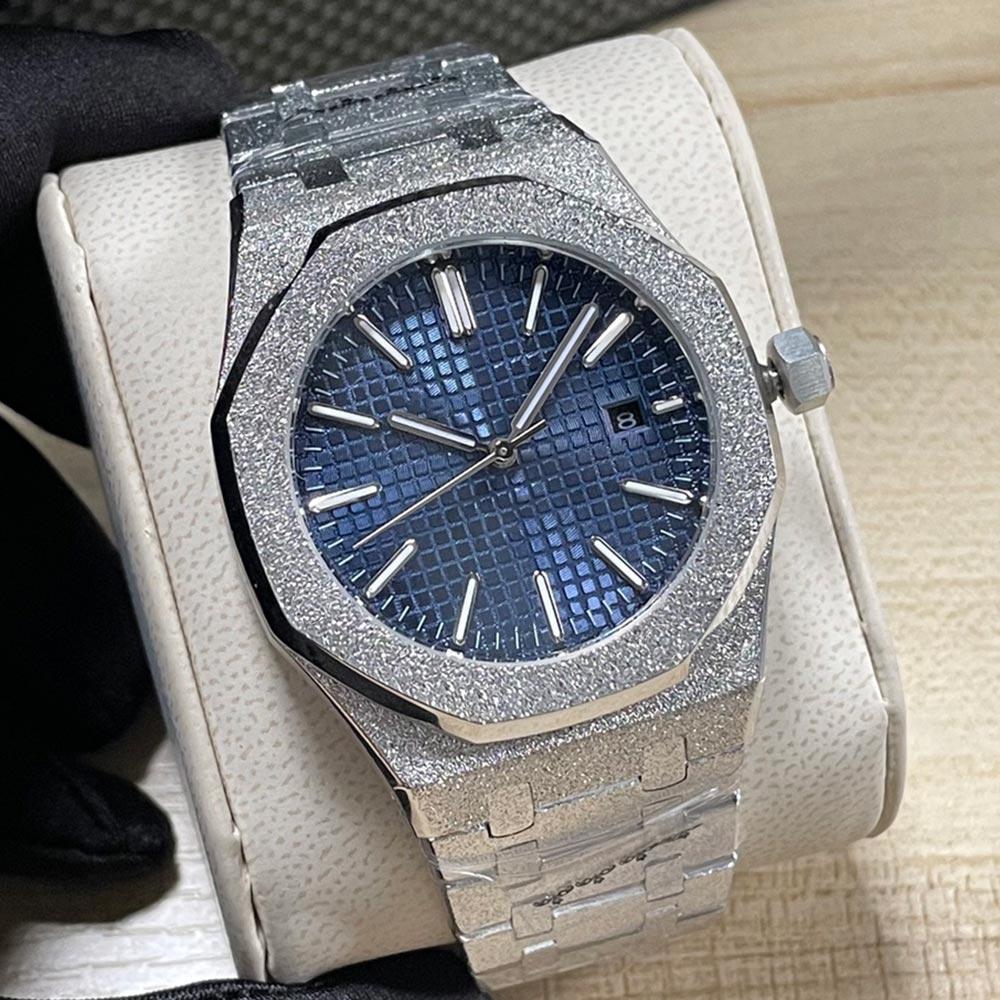 Mens Watch Automatic Mechanical Watches 41mm Business Wristwatches Luminous Montre de Luxe, Colour 2
Mens Watch Automatic Mechanical Watches 41mm Business Wristwatches Luminous Montre de Luxe, Colour 2