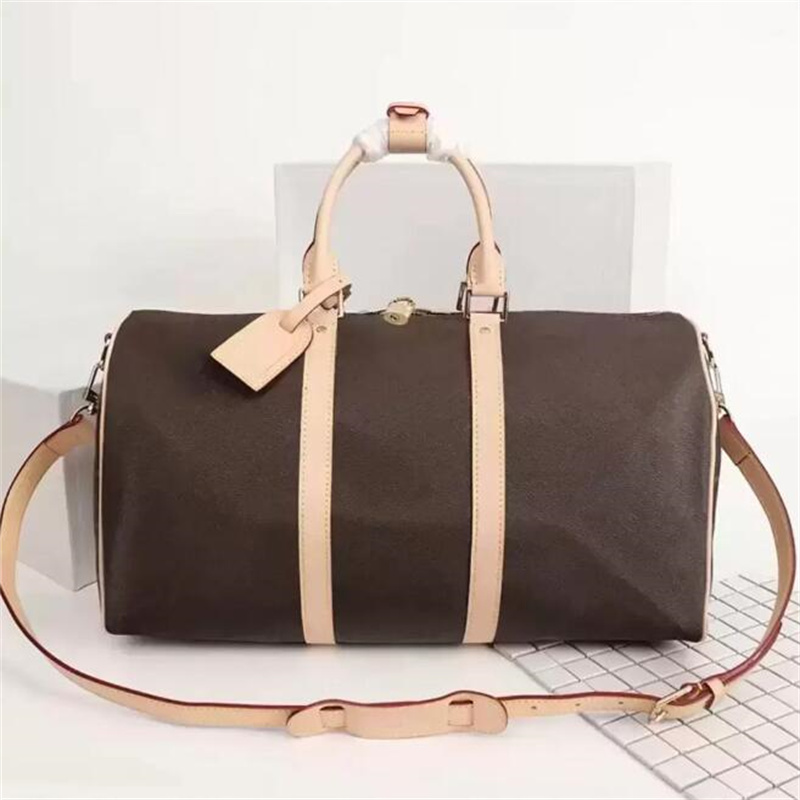 Top Quality Men Duffle keepall Bag Women Hand Luggage Travel Bags Men's Pu Leather Handbags Large CrossBody Bags Totes 55cm, White+grid
Top Quality Men Duffle keepall Bag Women Hand Luggage Travel Bags Men's Pu Leather Handbags Large CrossBody Bags Totes 55cm, White+grid