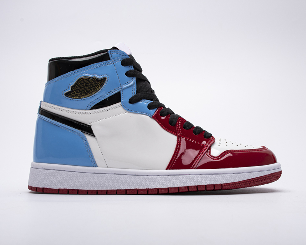 Jumpman 1s High OG Fearless Basketball Shoes White University Blue Varsity Red Black Patent Leather Running Trainers Sports Outdoor With Box, #1
Jumpman 1s High OG Fearless Basketball Shoes White University Blue Varsity Red Black Patent Leather Running Trainers Sports Outdoor With Box, #1