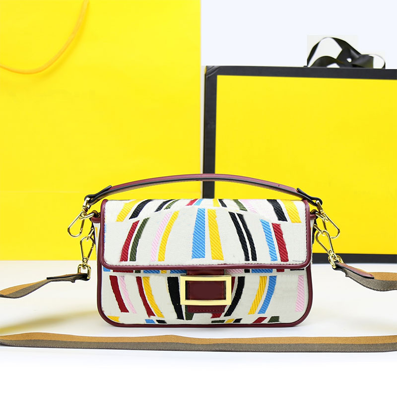 Baguette Bags Women Shoulder Cross Body Bag Colorful Letter Embroidery Handbags Flap Purse Top Handle Totes Detachable Color Matching Shoulder Strap
Baguette Bags Women Shoulder Cross Body Bag Colorful Letter Embroidery Handbags Flap Purse Top Handle Totes Detachable Color Matching Shoulder Strap