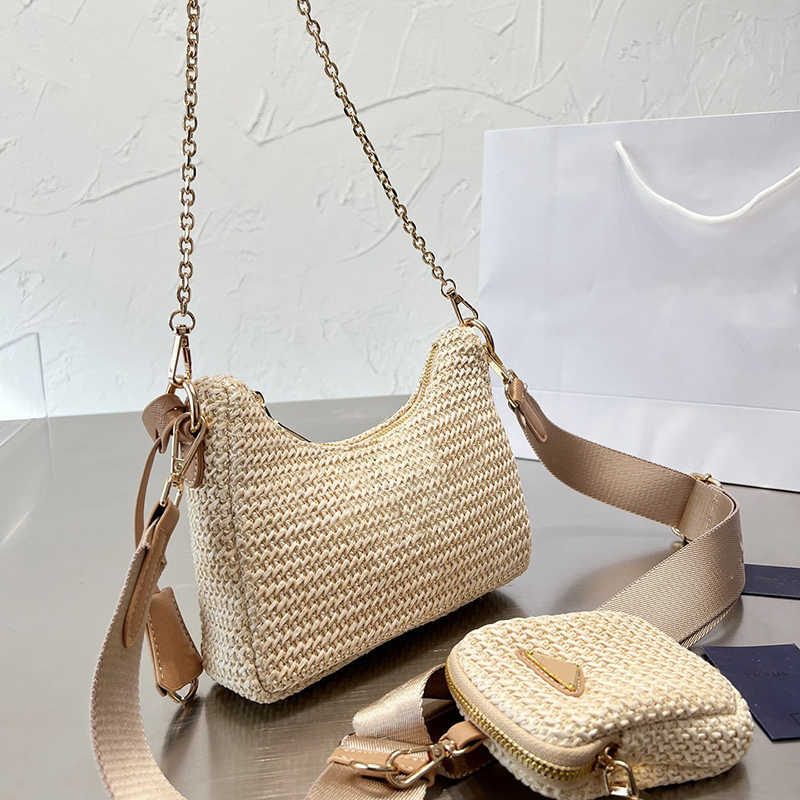 Luxurys Designers Bags Women Cross Body Bag Straw Chain Handbag Tote Flip Cover Diagonal Shoulder Bags Messenger Bags Fashion Womens Wallet bag
Luxurys Designers Bags Women Cross Body Bag Straw Chain Handbag Tote Flip Cover Diagonal Shoulder Bags Messenger Bags Fashion Womens Wallet bag