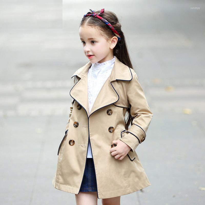 Coat Girls' Autumn Windbreaker British Style Medium-length Children's Fashion Slim Belt Trench Outwear Y640, Navy blue
Coat Girls' Autumn Windbreaker British Style Medium-length Children's Fashion Slim Belt Trench Outwear Y640, Navy blue