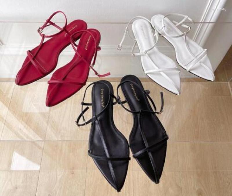 Sandals Womens Fashion Design Summer Pointy Toe T-strap Low Heels Flats Shoes_, Black
Sandals Womens Fashion Design Summer Pointy Toe T-strap Low Heels Flats Shoes_, Black