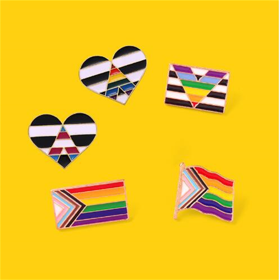 European and American colored flags brooches flags rainbow badges metal badges AE667
European and American colored flags brooches flags rainbow badges metal badges AE667