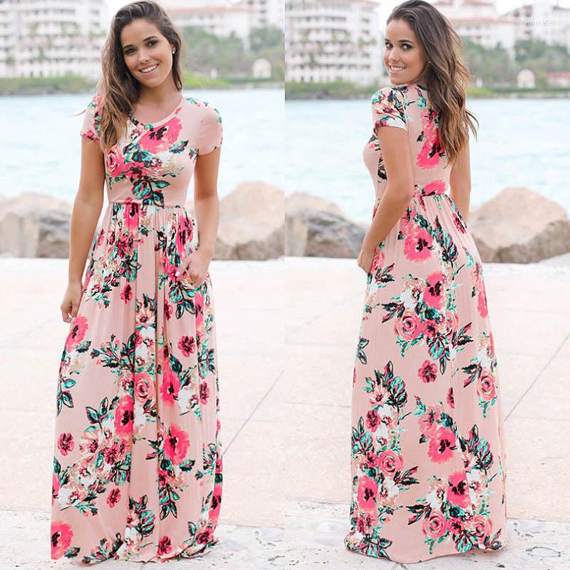 Casual Dresses 2023 Summer Maxi Dress Women Pink Floral Print Boho Beach Ladies Evening Party Long Sundress Vestidos De Festa 3XL, Navyblue
Casual Dresses 2023 Summer Maxi Dress Women Pink Floral Print Boho Beach Ladies Evening Party Long Sundress Vestidos De Festa 3XL, Navyblue