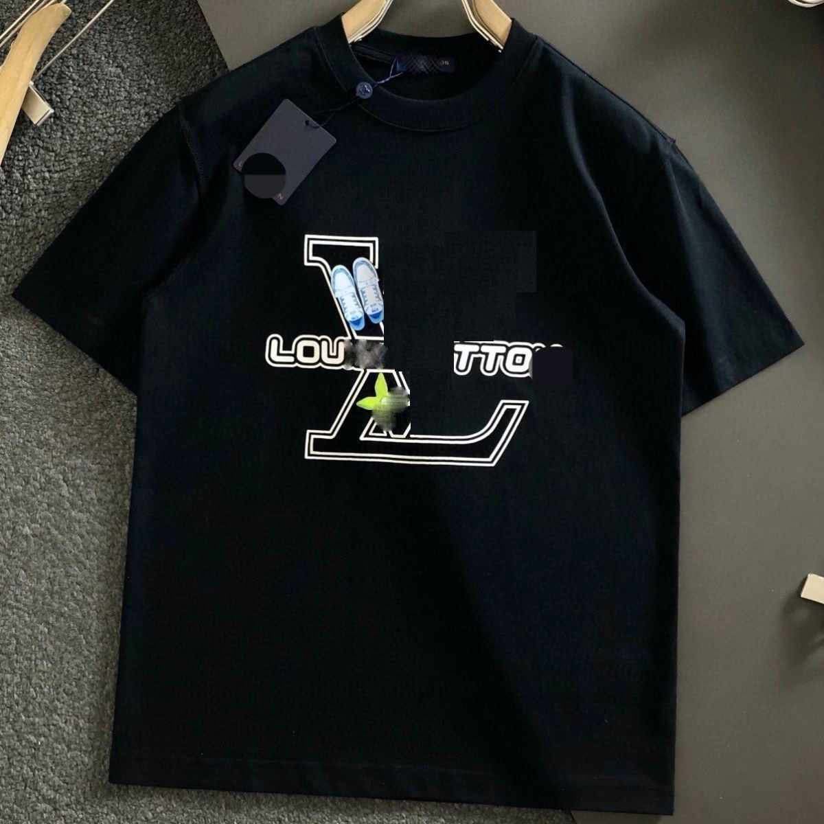 Luxury mens designer t shirt Black White Embroidered letter printing cotton short sleeves selling high-end brand Couple's clothing S-5XL, 12
Luxury mens designer t shirt Black White Embroidered letter printing cotton short sleeves selling high-end brand Couple's clothing S-5XL, 12