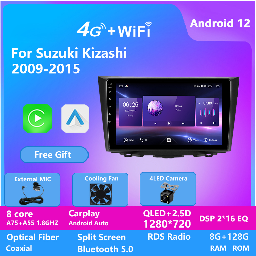 2Din Auto Video Ips Screen Navigation GPS Multimedia Android Car Video Player Radio Stereo Audio System for SUZUKI KIZASHI 2009-2015
2Din Auto Video Ips Screen Navigation GPS Multimedia Android Car Video Player Radio Stereo Audio System for SUZUKI KIZASHI 2009-2015