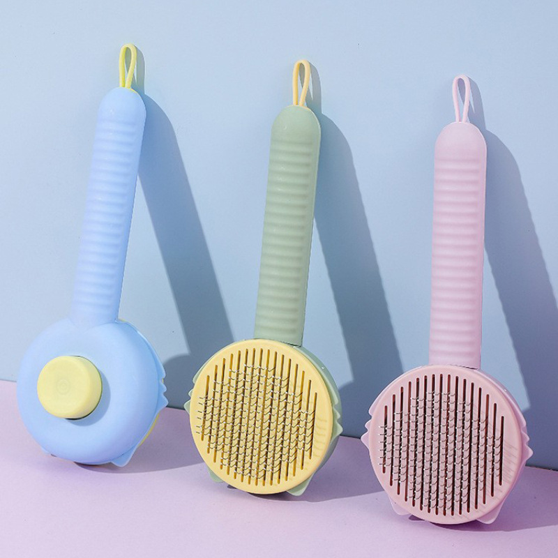 Dog Grooming Dog Supplies Cat Brush Pet Grooming Brush for Cats Remove Hairs Pet Cat Hair Remover Pets Hair Removal Comb Puppy Kitten Grooming Accessories, Blue
Dog Grooming Dog Supplies Cat Brush Pet Grooming Brush for Cats Remove Hairs Pet Cat Hair Remover Pets Hair Removal Comb Puppy Kitten Grooming Accessories, Blue