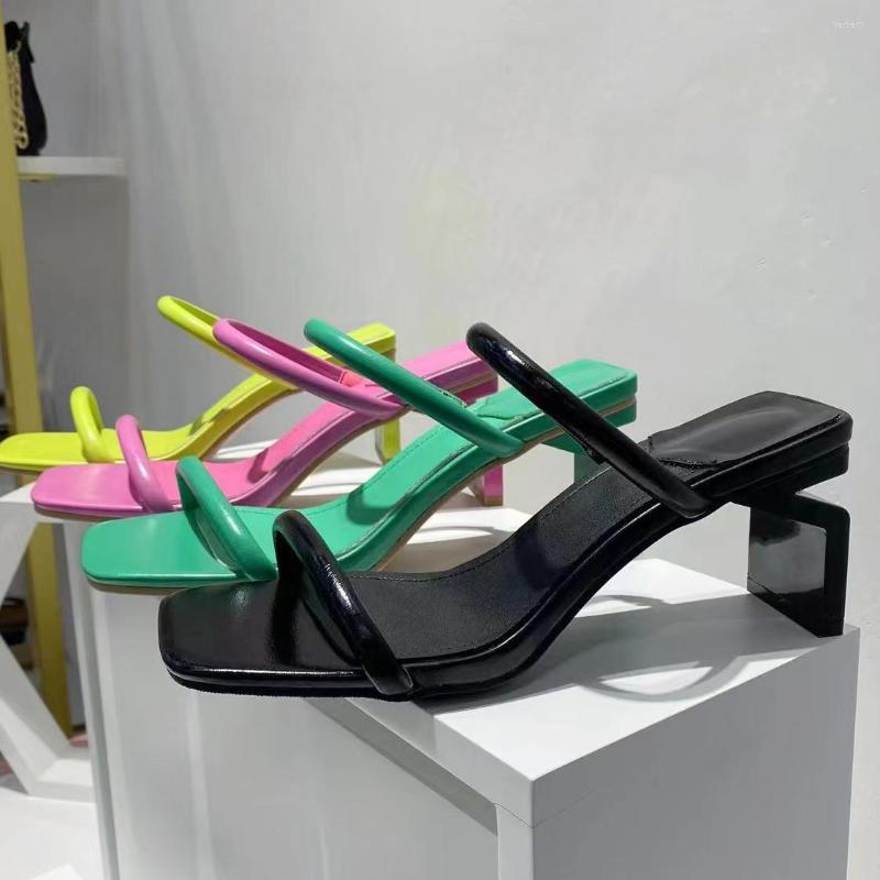 Sandals 2023 Summer Shoes High Heel Women Fashion Sandal, Black