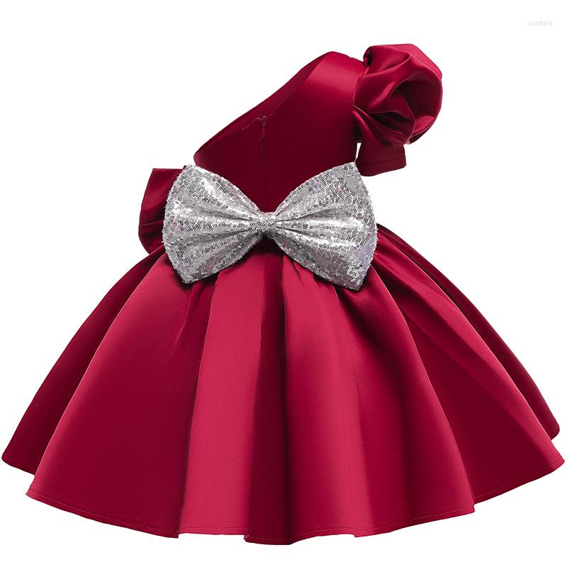 Girl Dresses Baby Puff Sleeve Christmas Costume Bowknot Sequin Elegant Princess Dress Birthday Party Baptism Wedding Bridesmaid, Pink
Girl Dresses Baby Puff Sleeve Christmas Costume Bowknot Sequin Elegant Princess Dress Birthday Party Baptism Wedding Bridesmaid, Pink