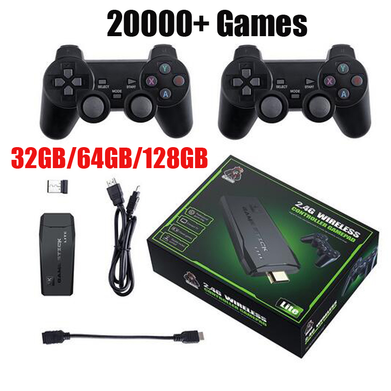 M8 HD Video Game Console 2.4G Double Wireless Wired Controller Game Stick 4K 10000 20000 Games 32GB 64GB 128GB Retro Games For PS1 GBA Y3 Lite Vs Ps2 GD10 Pro
M8 HD Video Game Console 2.4G Double Wireless Wired Controller Game Stick 4K 10000 20000 Games 32GB 64GB 128GB Retro Games For PS1 GBA Y3 Lite Vs Ps2 GD10 Pro