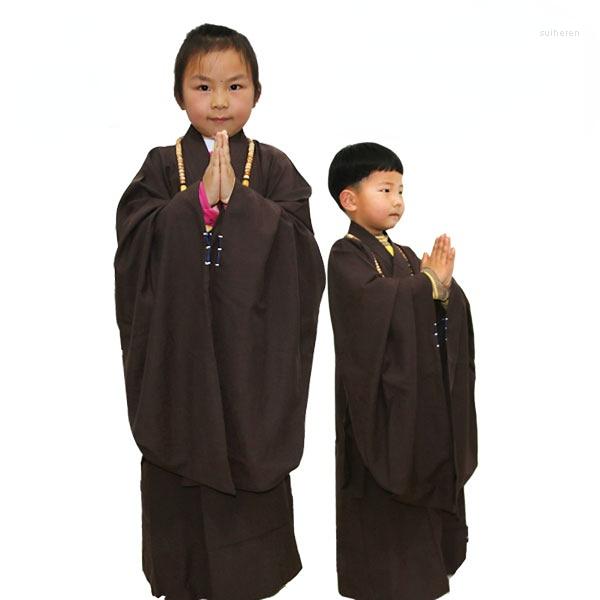 Ethnic Clothing Kids Boy Girl Buddhist Monk Robes Traditional Chinese For Children Haiqing Meditation Dress Long Gown Linen
Ethnic Clothing Kids Boy Girl Buddhist Monk Robes Traditional Chinese For Children Haiqing Meditation Dress Long Gown Linen