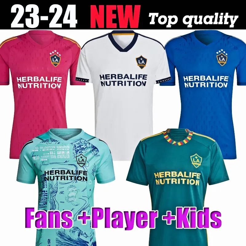 Player version 23 24 IBRAHIMOVIC SHARP LA Galaxy AWAY soccer jerseys Los Angeles COLE ALESSANDRINI CORONA football kit top Retro 2007 2012 shirts