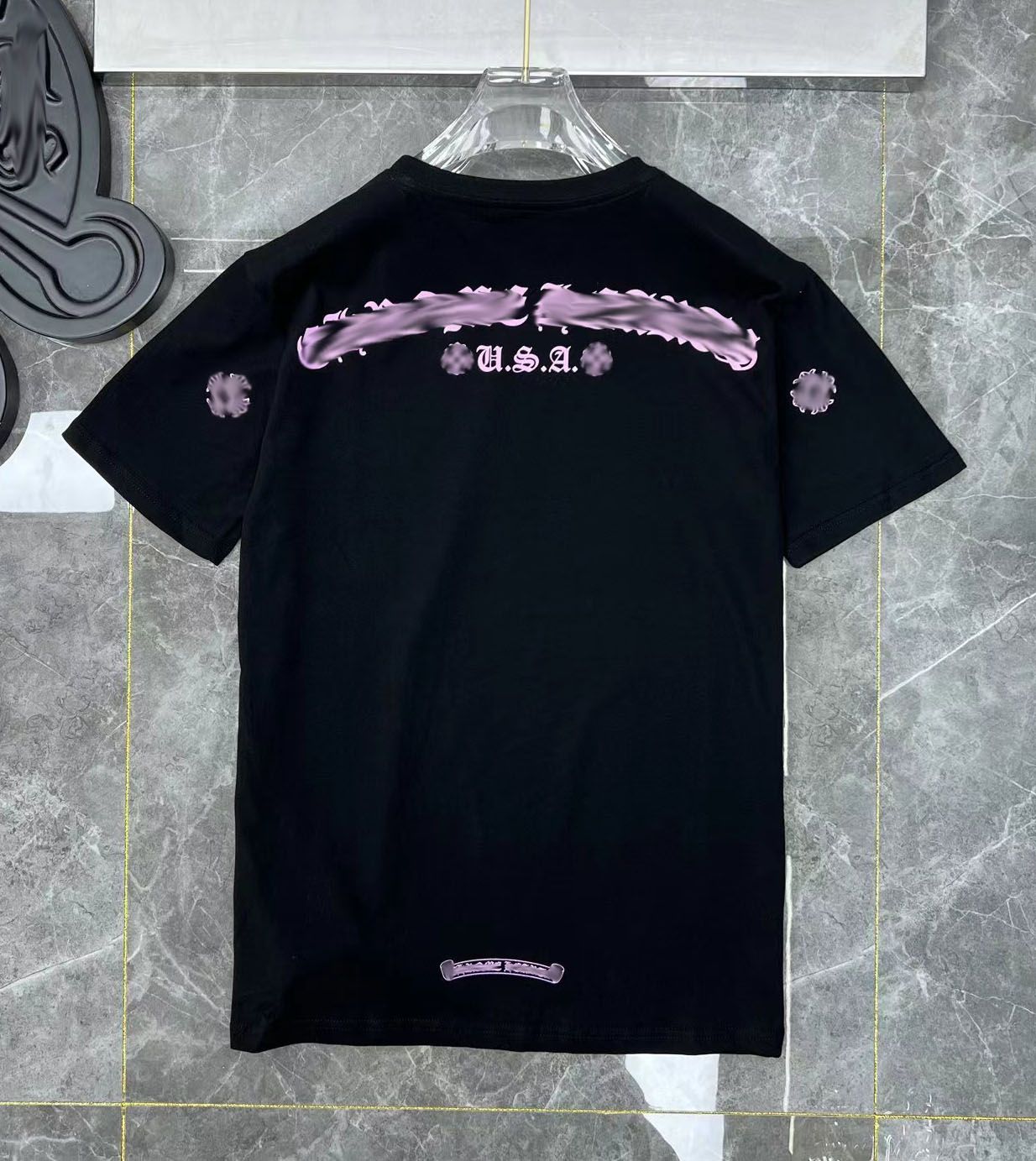2023 Men' T-shirts Luxury Classic Mens t Shirts Ch Brand Fashion Men Sanskrit T-shirt Horseshoe Heart Cross Designer Tshirts Man Hip Hop Chromes, 19
2023 Men' T-shirts Luxury Classic Mens t Shirts Ch Brand Fashion Men Sanskrit T-shirt Horseshoe Heart Cross Designer Tshirts Man Hip Hop Chromes, 19
