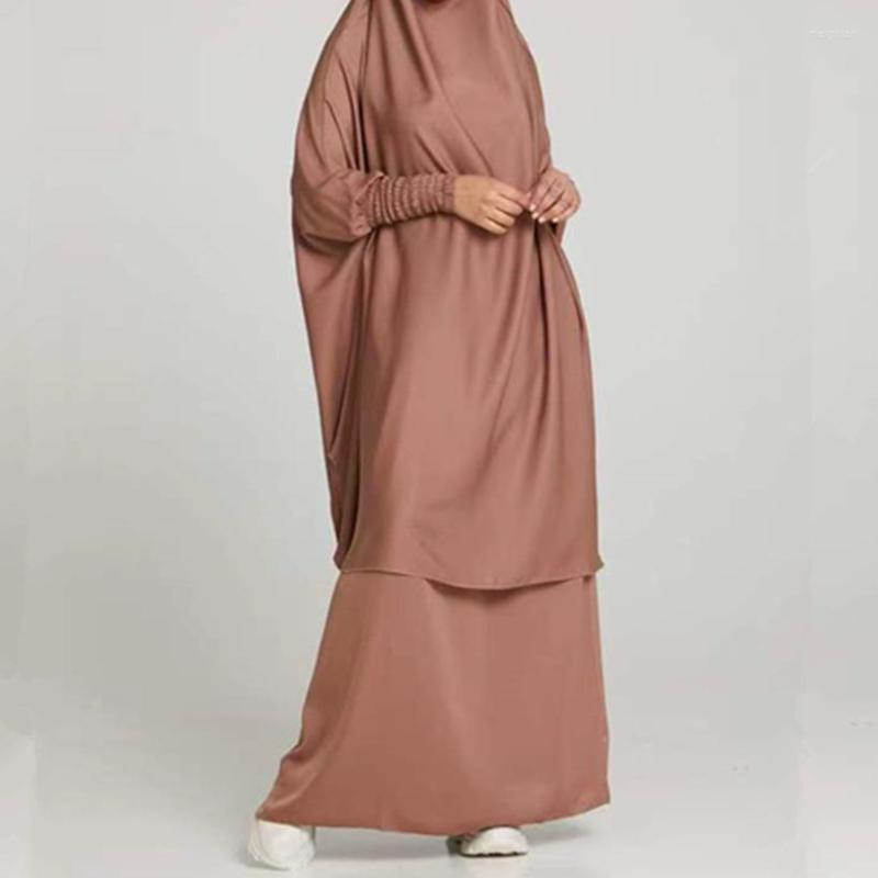 Ethnic Clothing Nida Muslim Women Prayer Garment Matching Outfit Niaqb Jilbab Modesty Hooded Abaya Khimar With Long Skirt Dubai Islam
Ethnic Clothing Nida Muslim Women Prayer Garment Matching Outfit Niaqb Jilbab Modesty Hooded Abaya Khimar With Long Skirt Dubai Islam