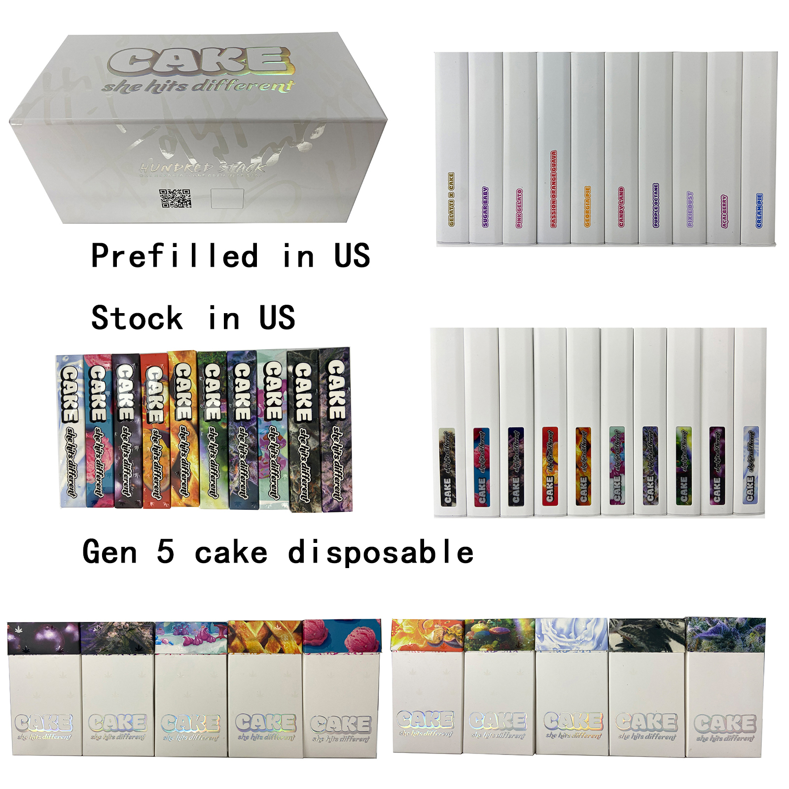 Popular Electronic Cigarettes Gen5 Cake Disposable Vape Pen Rechargeable Battery 1ml Starter Kit Vapes Cartridges Prefilled Carts Device Pods Vaporizer Pod
Popular Electronic Cigarettes Gen5 Cake Disposable Vape Pen Rechargeable Battery 1ml Starter Kit Vapes Cartridges Prefilled Carts Device Pods Vaporizer Pod