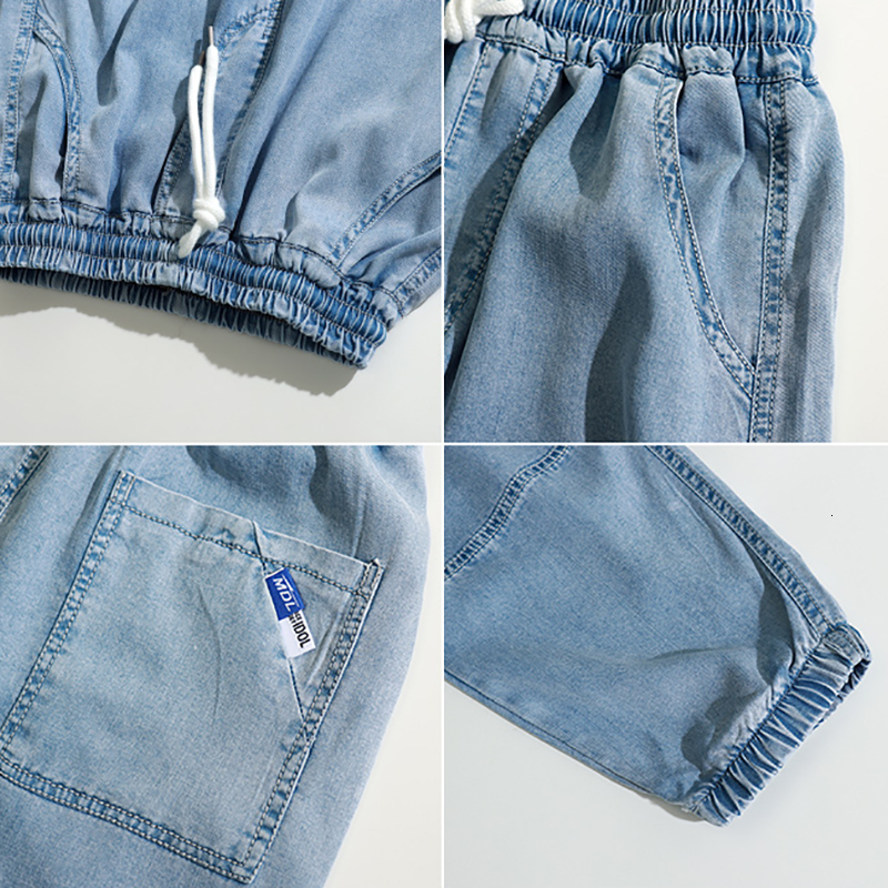 Jeans Boys Pants Summer Thin Jeans Oversize Harem Trousers Big Boy Soft Cool Casual Baggy Denim Pants Joggers Streetwear 230413