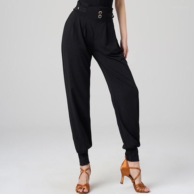Stage Wear Latin Dance Pants Women Practice Clothing Loose Gray/Green/Black Ballroom Trousers Cha Rumba Salsa Dancewear BL10217
Stage Wear Latin Dance Pants Women Practice Clothing Loose Gray/Green/Black Ballroom Trousers Cha Rumba Salsa Dancewear BL10217