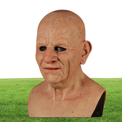 Supplies Other Event Party The Old Man039s Face Wigs Mask Halloween Fashion Cosplay Anime For Man With Eye Shield