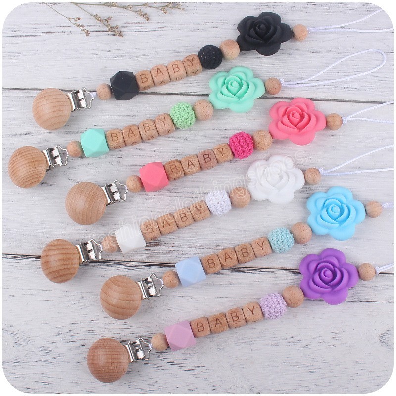 Beech Wood Chew Beads Pacifier Clips Chain Holder Cute Soother Chains Baby Teething Toy Baby Chew Pacifiers
Beech Wood Chew Beads Pacifier Clips Chain Holder Cute Soother Chains Baby Teething Toy Baby Chew Pacifiers