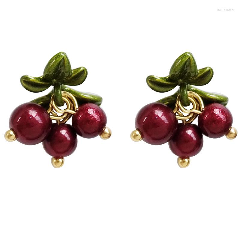 Backs Earrings Clip Small Cute Fruit Red Berry Cherry No Pierced Hole Green Leaf Cranberry Non Piercing Ear
Backs Earrings Clip Small Cute Fruit Red Berry Cherry No Pierced Hole Green Leaf Cranberry Non Piercing Ear