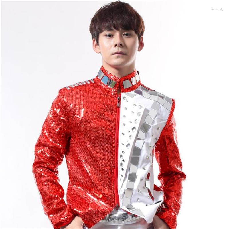 Men' Suits Red Rock Men Suit Designs Masculino Homme Terno Stage Costumes For Singers Sequin Blazer Dance Clothes Jacket Style Dress, Only jacket
Men' Suits Red Rock Men Suit Designs Masculino Homme Terno Stage Costumes For Singers Sequin Blazer Dance Clothes Jacket Style Dress, Only jacket