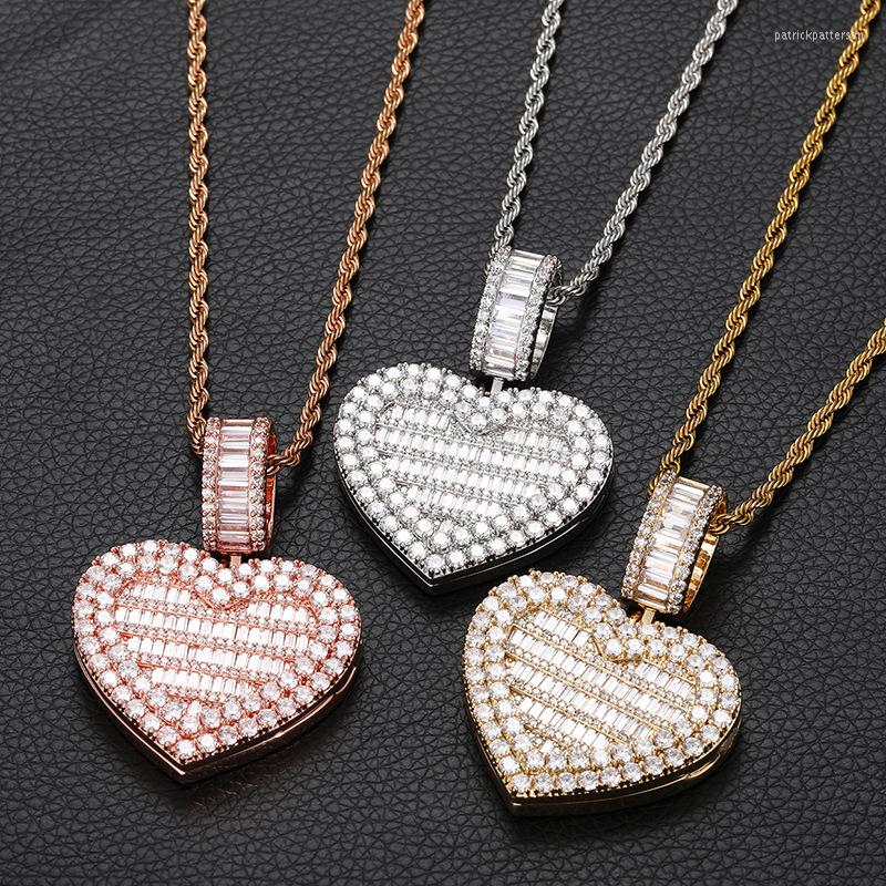 Pendant Necklaces 2023 Big Heart Custom Po Memory Medallions Necklace Shape Cubic Zircon Men's Hip Hop Jewelry For Drop
Pendant Necklaces 2023 Big Heart Custom Po Memory Medallions Necklace Shape Cubic Zircon Men's Hip Hop Jewelry For Drop