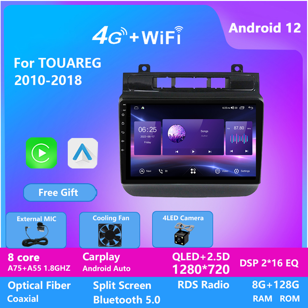 Capacitive Touch screen Video for VW TOUAREG 2010-2018 USB Port Wired Carplay Android Auto MP5 Car Stereo
Capacitive Touch screen Video for VW TOUAREG 2010-2018 USB Port Wired Carplay Android Auto MP5 Car Stereo