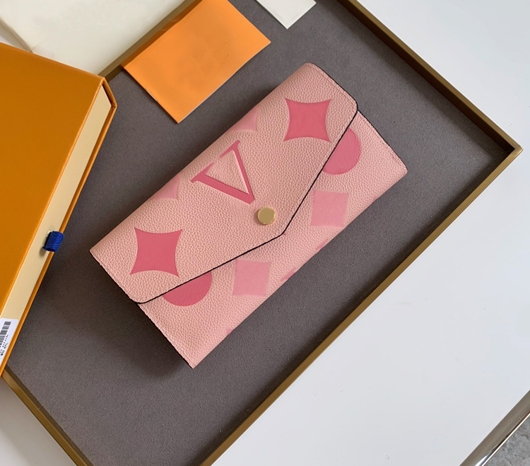 Fashion designer womens wallets luxury SARAH purses flowers letters Empreinte credit card holders ladies long slim envelope money clutch bags with box high-quality, 80496#monogrames
Fashion designer womens wallets luxury SARAH purses flowers letters Empreinte credit card holders ladies long slim envelope money clutch bags with box high-quality, 80496#monogrames