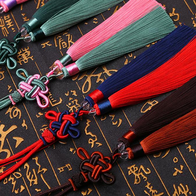 Charms 2pcs/lot Chinese Knot Tassel Cotton Tassels Trim For Sewing Curtains Accessories Pendant DIY Home DecorationCharms
Charms 2pcs/lot Chinese Knot Tassel Cotton Tassels Trim For Sewing Curtains Accessories Pendant DIY Home DecorationCharms
