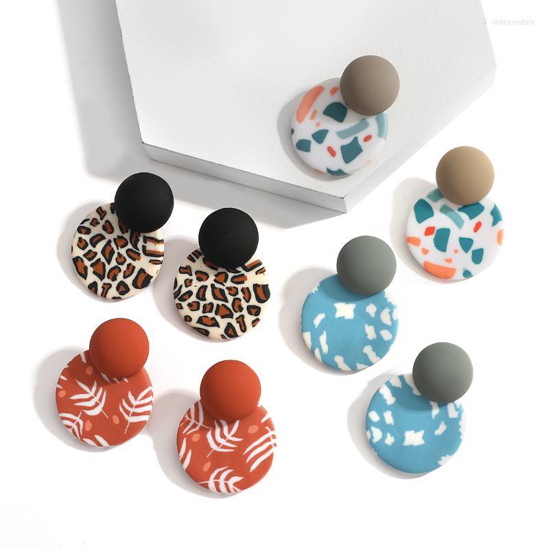Dangle Earrings Lifefontier Handmade Geometric Round Polymer Clay Drop For Women Multiple Leopard Print Unusual Jewelry
Dangle Earrings Lifefontier Handmade Geometric Round Polymer Clay Drop For Women Multiple Leopard Print Unusual Jewelry