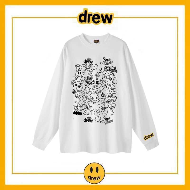 DrewHouse Smiling Face Graffiti Long Sleeve T-shirt Men's American Fashion Brand High Street Loose Couple Cotton Top Men's Hoodies, Shipping fee
DrewHouse Smiling Face Graffiti Long Sleeve T-shirt Men's American Fashion Brand High Street Loose Couple Cotton Top Men's Hoodies, Shipping fee