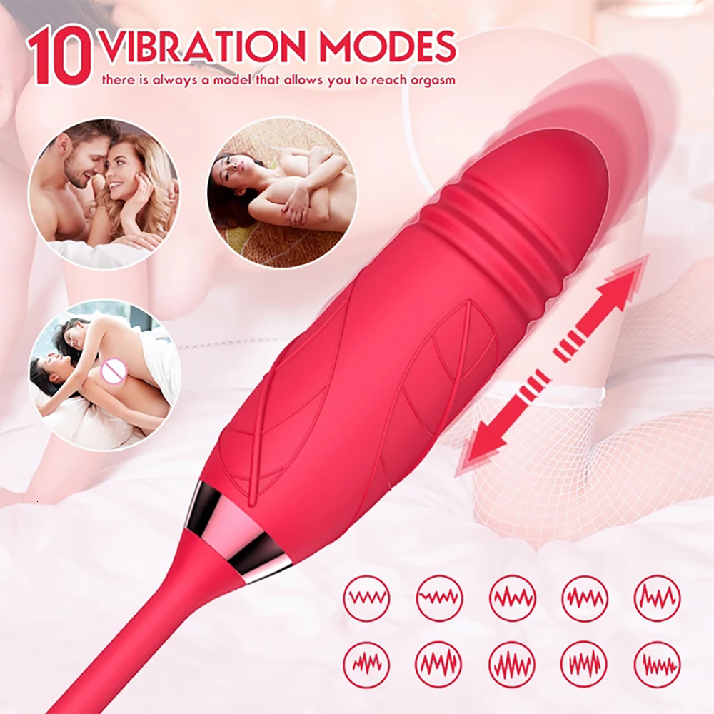 Vibrators Rose Sucking Vibrator for Women Egg Dildo Nipple Clit Stimulator Vibrating Vibrators Clitoris Sucker Vibator Sex Toy for Women 230413