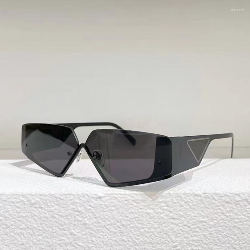 Sunglasses Fashion Vintage Semi Rimless Triangle Women SPR 59Z Classic Designer Trend Travel Sun Glasses For Female 
Sunglasses Fashion Vintage Semi Rimless Triangle Women SPR 59Z Classic Designer Trend Travel Sun Glasses For Female