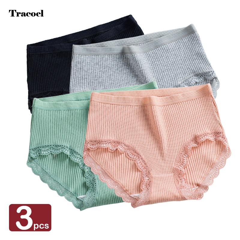 Women's Panties Tracoe 3Pcs High Waist Pure Cotton For Women Lace Soft Underpants Female Panty Hip Lift Drop Underwear, Black green yellow
Women's Panties Tracoe 3Pcs High Waist Pure Cotton For Women Lace Soft Underpants Female Panty Hip Lift Drop Underwear, Black green yellow