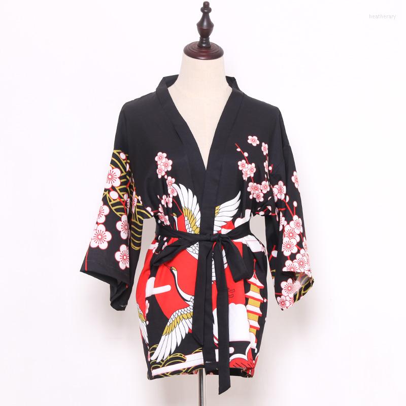 Ethnic Clothing Woman Kimonos Samurai Costumes Japanese Girl Printed Kawaii Yukata Kimono Harajuku Style Shirt Embroidery Japan Haori
Ethnic Clothing Woman Kimonos Samurai Costumes Japanese Girl Printed Kawaii Yukata Kimono Harajuku Style Shirt Embroidery Japan Haori