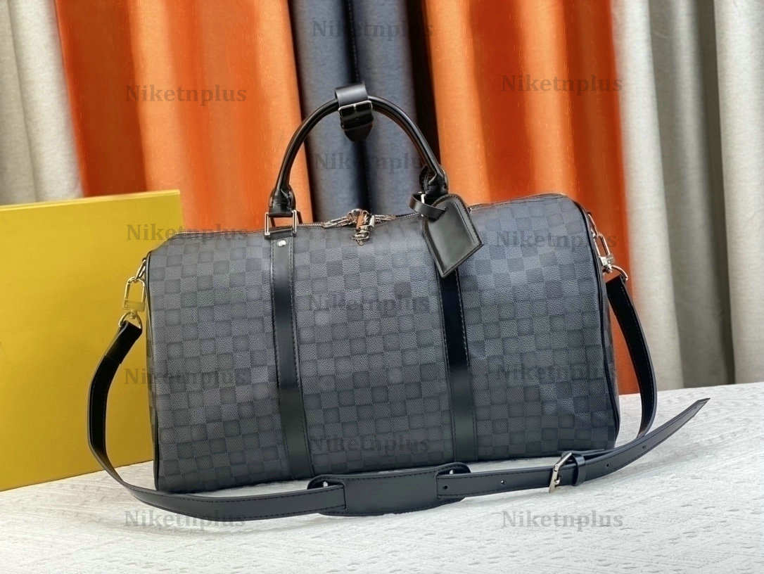 KEEPALL 45 Bag Bandouliere M41418 Monograms Damier Graphite Canvas Weekend Travel Bag Designer Duffle Bags Keep All Large Capacity Handbag, #1
KEEPALL 45 Bag Bandouliere M41418 Monograms Damier Graphite Canvas Weekend Travel Bag Designer Duffle Bags Keep All Large Capacity Handbag, #1