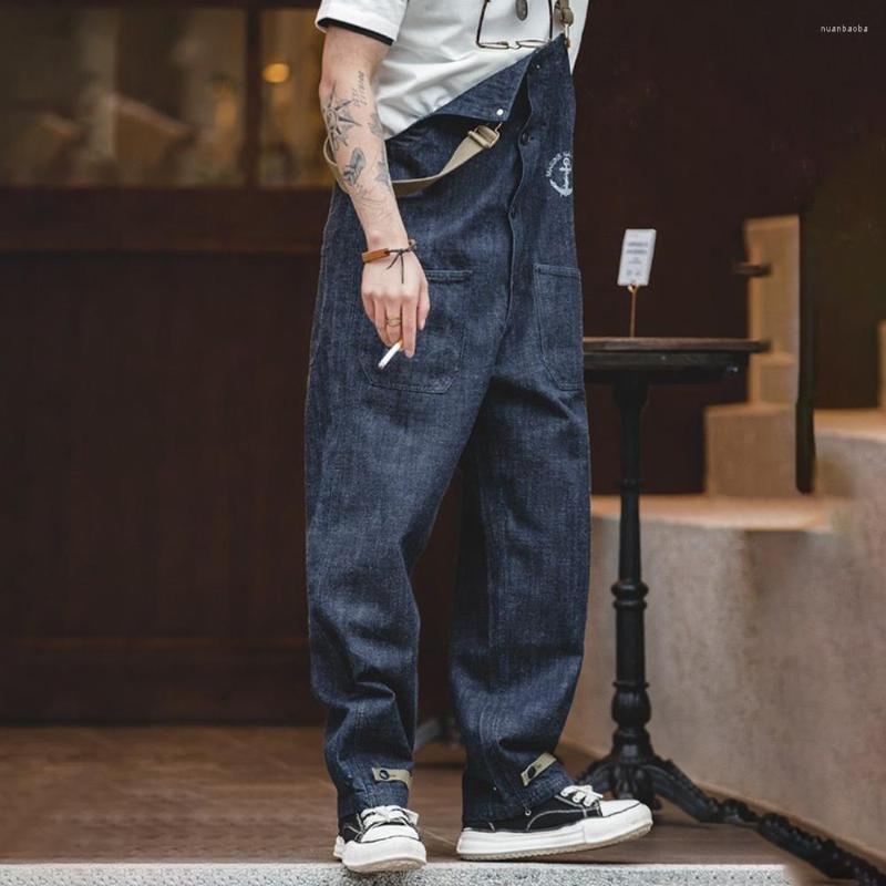 Men' Pants Men' Ami Khaki Loose Casual Suspender Jumpsuit All-match Overalls American Street Retro Straight Denim Trousers, Blue
Men' Pants Men' Ami Khaki Loose Casual Suspender Jumpsuit All-match Overalls American Street Retro Straight Denim Trousers, Blue