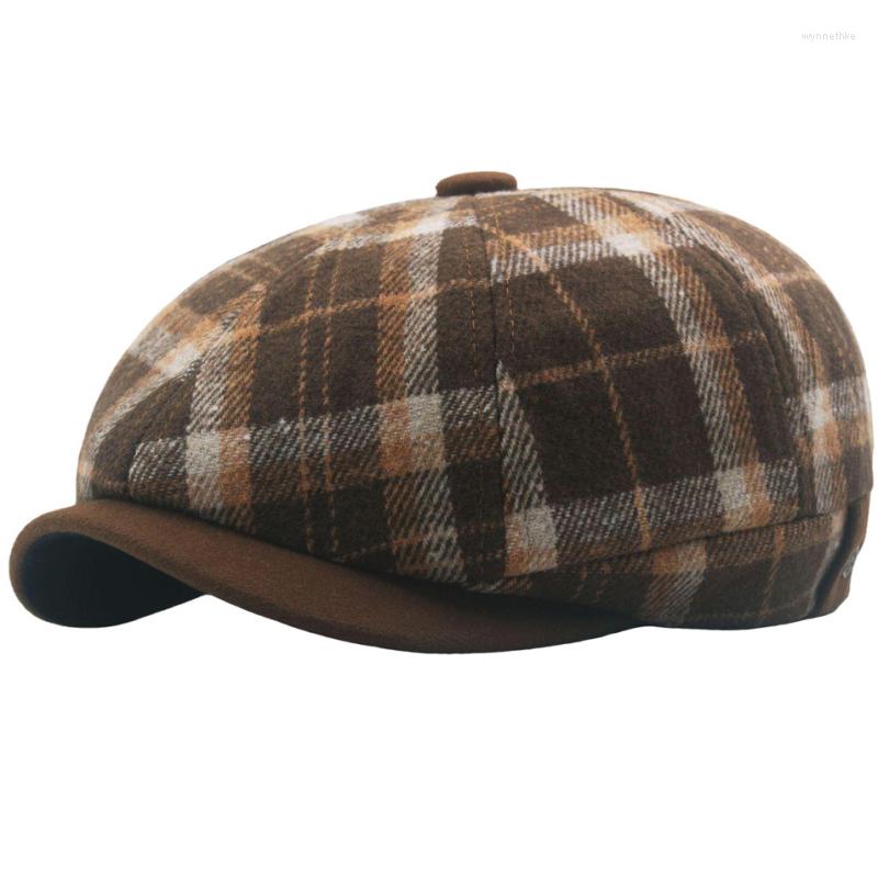 Berets Vintage Adjustable Beret Cap Women Autumn Winter Hats For Men Plaid Octagonal Sboy Retro Artist Painter Wool, Black
Berets Vintage Adjustable Beret Cap Women Autumn Winter Hats For Men Plaid Octagonal Sboy Retro Artist Painter Wool, Black