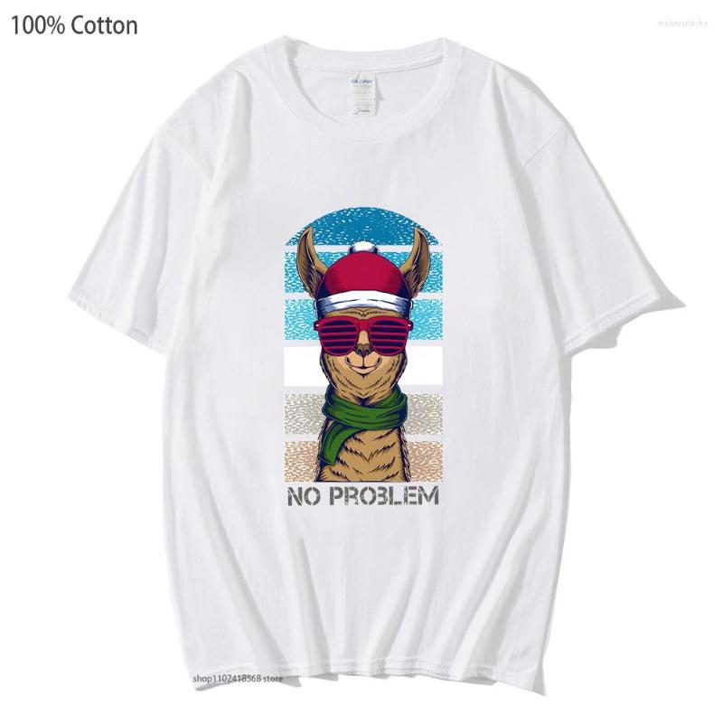 Men's T Shirts Cartoon No Problem Llama Graphic Women Clothes Girls Kawaii/Cute Animal Print Shirt Cotton Summer Tee O-Neck Casual, Red
Men's T Shirts Cartoon No Problem Llama Graphic Women Clothes Girls Kawaii/Cute Animal Print Shirt Cotton Summer Tee O-Neck Casual, Red
