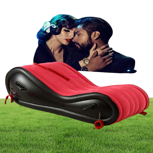 Camp Furniture Modern Inflatable Air Sofa For Adult Love Chair Beach Garden Outdoor Bed Foldable Travel Camping Fun309n
