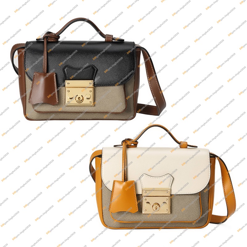 Ladies Fashion Casual Designe Luxury Padlock Shoulder Bags Mini Crossbody Handbag Messenger Bagss High Quality TOP 5A 658487 Purse, Black & beige 1/ with dust bag
Ladies Fashion Casual Designe Luxury Padlock Shoulder Bags Mini Crossbody Handbag Messenger Bagss High Quality TOP 5A 658487 Purse, Black & beige 1/ with dust bag
