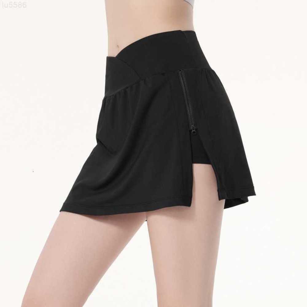 Summer New High Waist Split Side Zipper Anti Sports Fitness Tennis Running Short Skirt O4ym, Black
Summer New High Waist Split Side Zipper Anti Sports Fitness Tennis Running Short Skirt O4ym, Black
