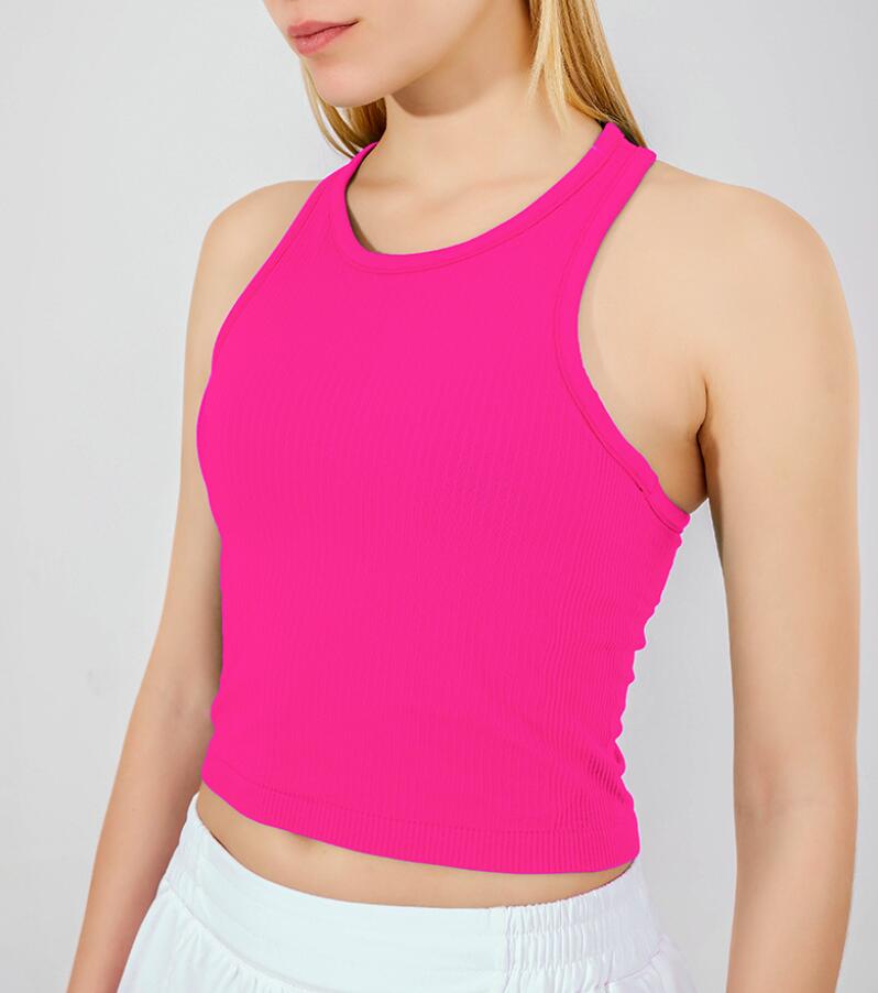 lu-51 yoga outfits tank top ebb rib raberback skin-friendly quick-drying breathable vest slim fit thin running indoor sports fitness shirt for women X57I, Qianhong
lu-51 yoga outfits tank top ebb rib raberback skin-friendly quick-drying breathable vest slim fit thin running indoor sports fitness shirt for women X57I, Qianhong