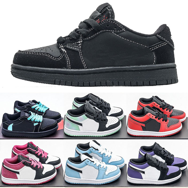 Jumpman 1 Kids Low Basketball Shoes Boy Girl Shoes Obsidian Chicago Bred Dark Mocha outdoors Sneakers Multi-Color Size 24-35
Jumpman 1 Kids Low Basketball Shoes Boy Girl Shoes Obsidian Chicago Bred Dark Mocha outdoors Sneakers Multi-Color Size 24-35