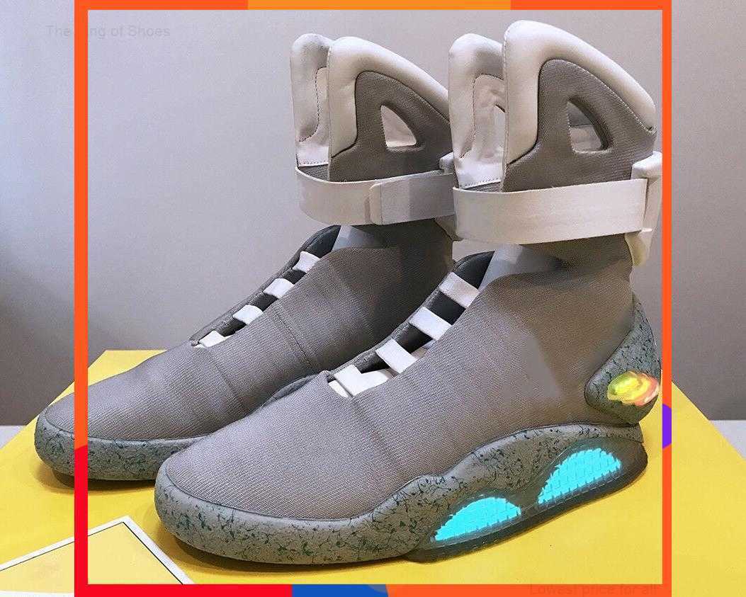 Sneakers Led Shoes Dark Gray Marty Mcfly 'S Lighting Marty Mcflys Mags Black Authentic Air Mag Back To The Future GloBack to the Future, Us13c=eur31
Sneakers Led Shoes Dark Gray Marty Mcfly 'S Lighting Marty Mcflys Mags Black Authentic Air Mag Back To The Future GloBack to the Future, Us13c=eur31