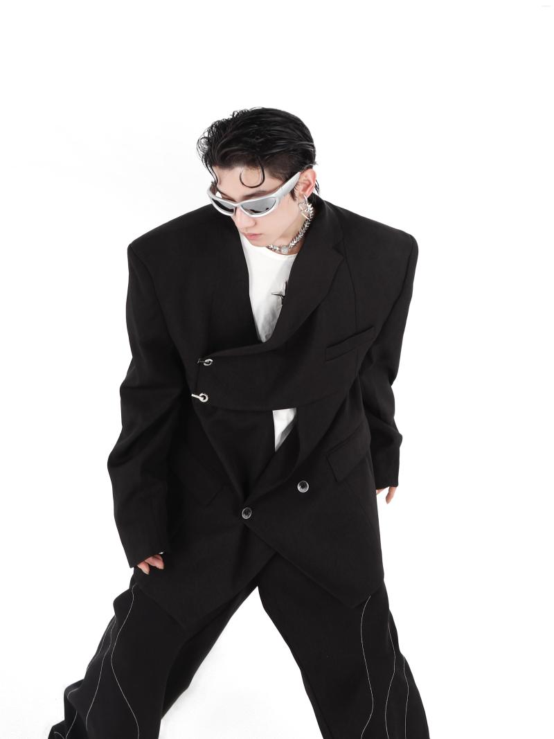 Men's Suits XS- 2023 Men Women's Clothing Original Niche Irregular Shoulder Pad Blazer Suit Top Plus Size Costumes, Black
Men's Suits XS- 2023 Men Women's Clothing Original Niche Irregular Shoulder Pad Blazer Suit Top Plus Size Costumes, Black